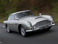 Aston Martin heritage team helps 007 out of a scrape
