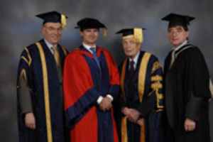 MP receives honorary degree