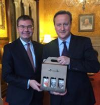 Prime Minister raises a glass to Bow Brickhill brewery