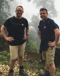 Friends join forces to meet Nepal challenge