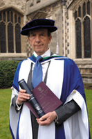 Lord lieutenant receives honorary degree