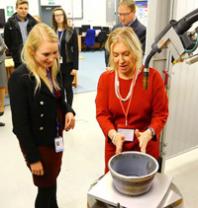 MP backs young engineers on visit to defence giant