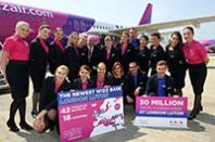 Wizz Air opens first UK base at London Luton