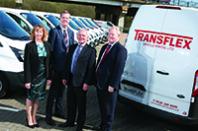 Delighted bosses unveil expansion of vehicle hire firm