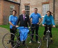Lawyers launch 300km cycle challenge in aid of Willen Hospice