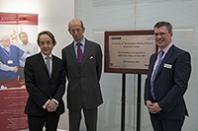 Duke of Kent opens new medical school Academic Centre