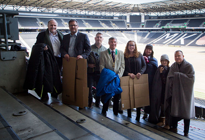 Business leaders rise to Sleepout challenge