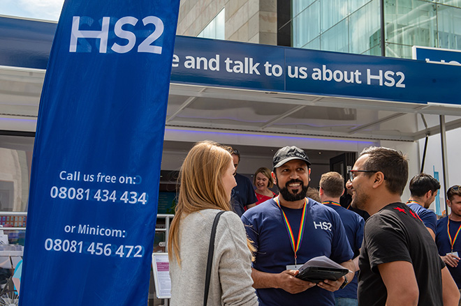 HS2 roadshow highlights contract opportunities