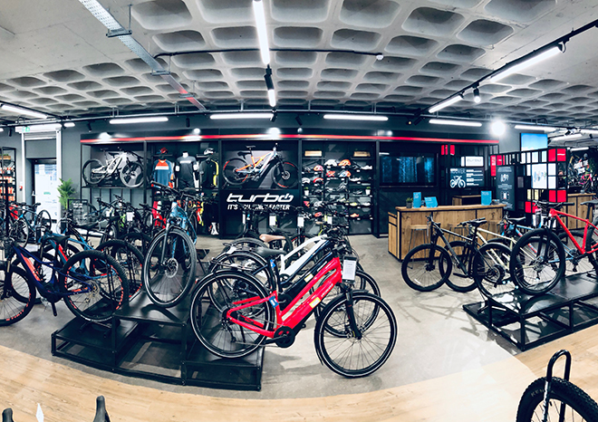 Welcome to the bike shop of the future…