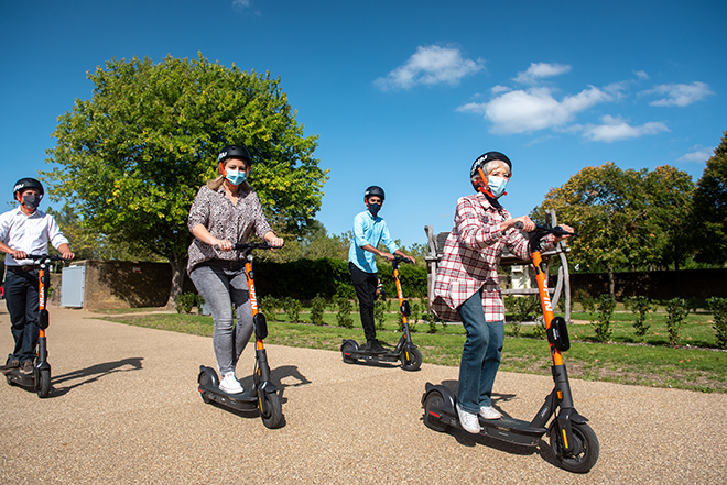 Council delight as residents embrace e-scooter trials