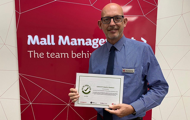 Mall boss becomes a town centre hero