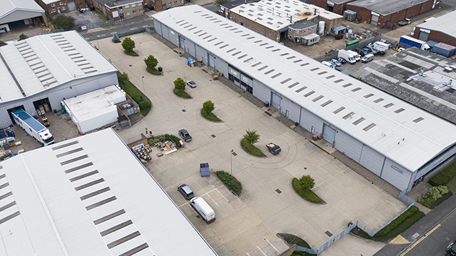 Industrial estate answers call for premises by booming logistics sector