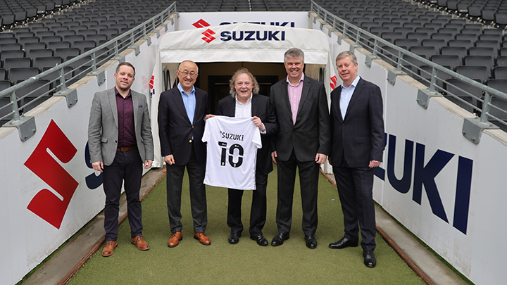 Suzuki extends MK Dons sponsorship deal