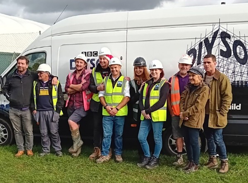 Turf firm answers distress call… from DIY SOS