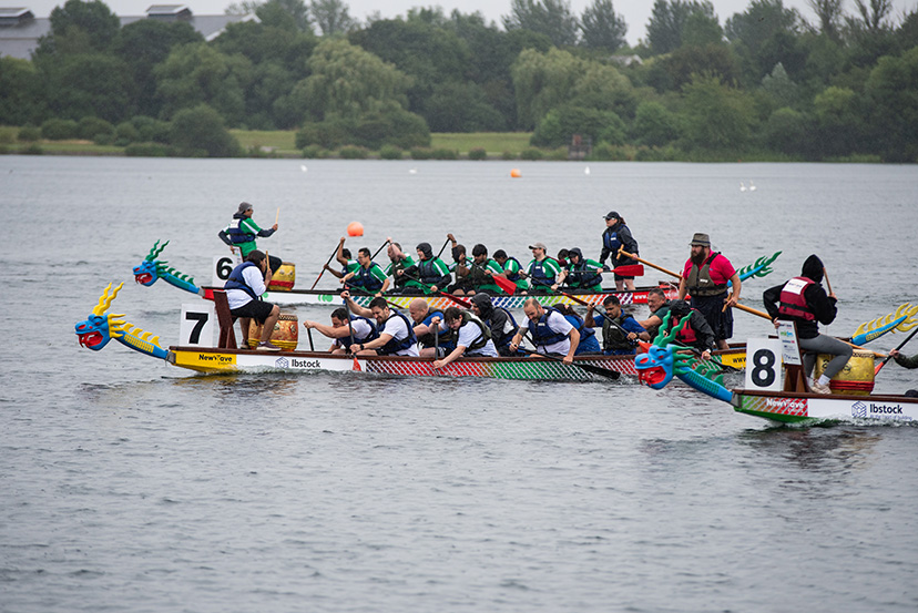 Crews get ready to roar at 2024 Milton Keynes Dragon Boat Festival