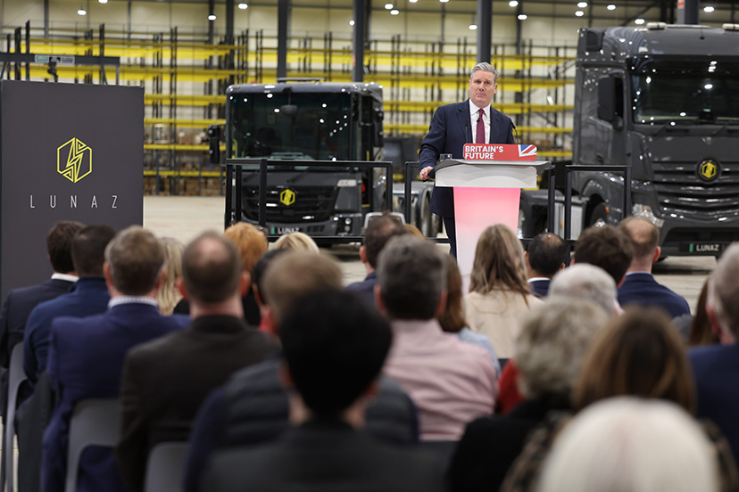 We will back ambition and innovation to the hilt: Labour leader Sir Keir Starmer’s pledge to business on visit to vehicle upcycling specialist Lunaz