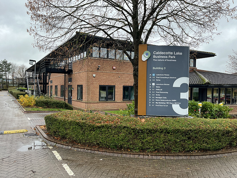 Investor completes acquisition of office block freeholds at Caldecotte Business Park: Manufacturer Jungheinrich opens training centre