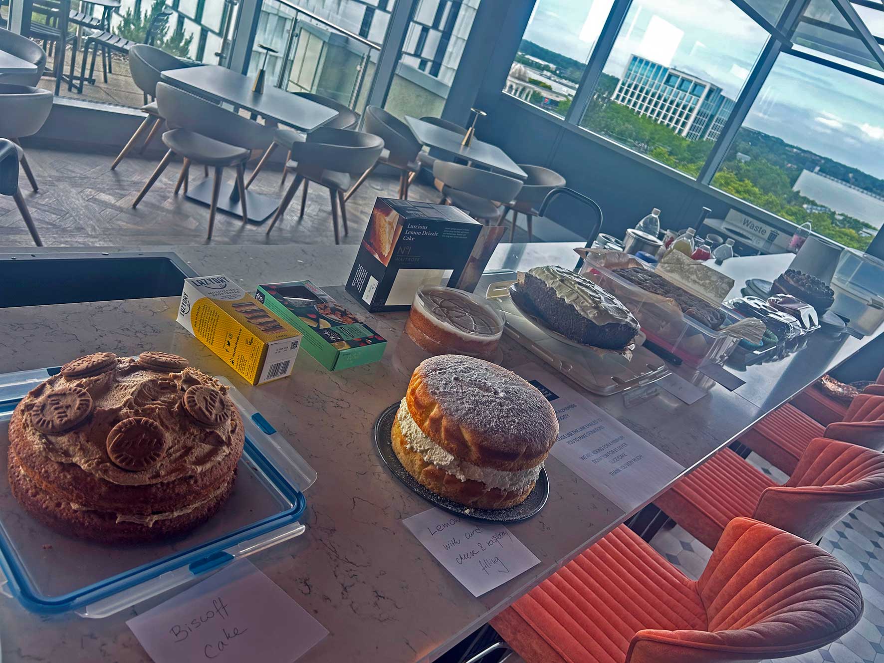 Cake sale at MHA Milton Keynes