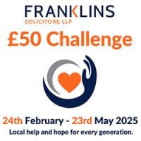 Franklins 50 Advert