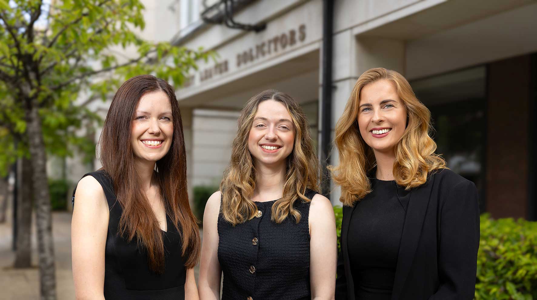 Gemma Gurney, Catrina Saracino and Aisling Hayward