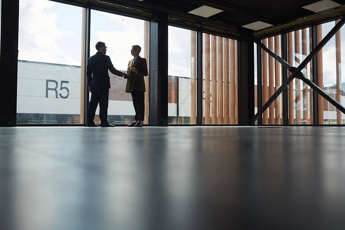 Business People meeting in office space