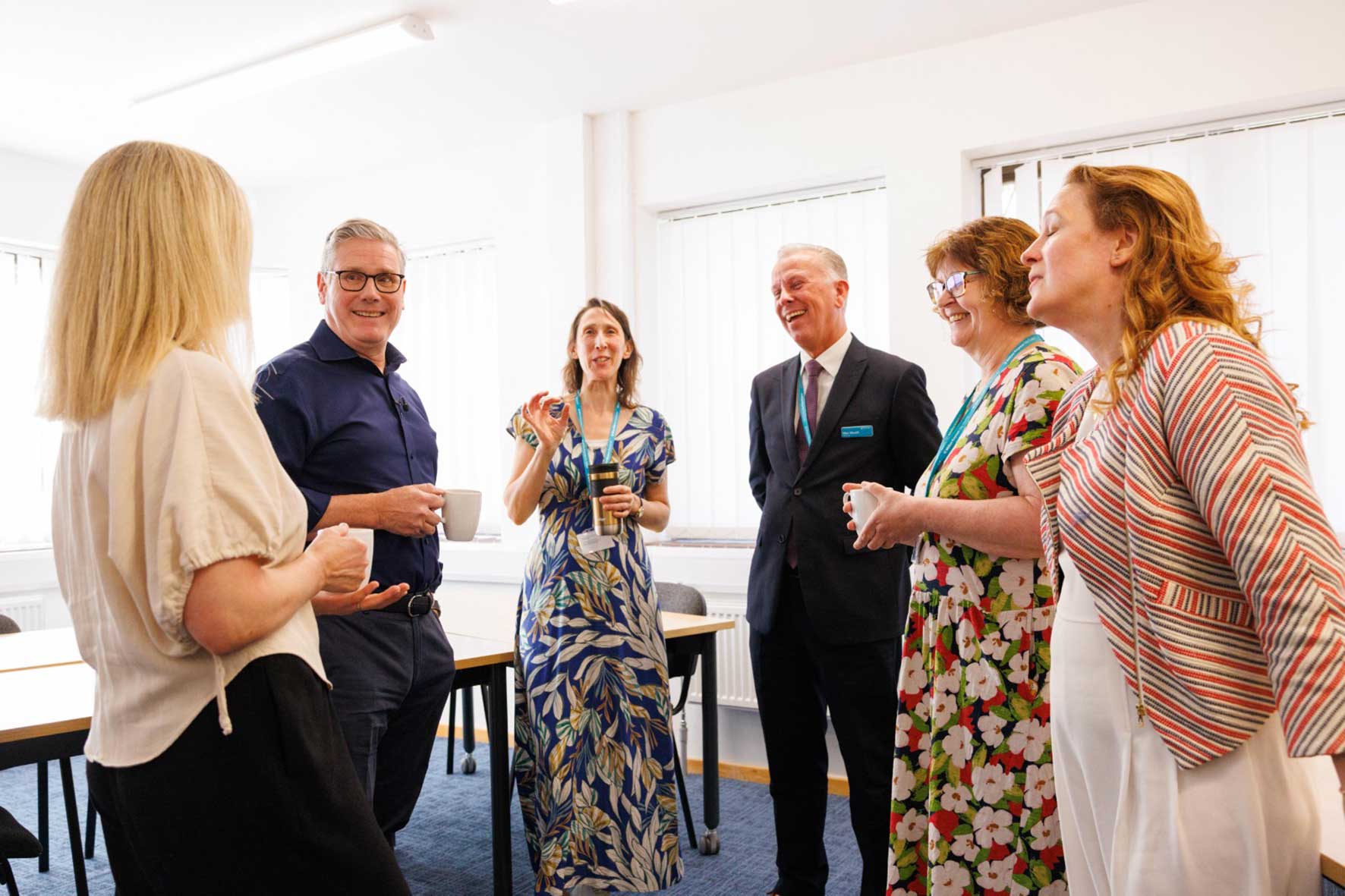 Prime Minister, Secretary of State for Culture, Media and Sport Lisa Nandy, and Milton Keynes Central MP Emily Darlington