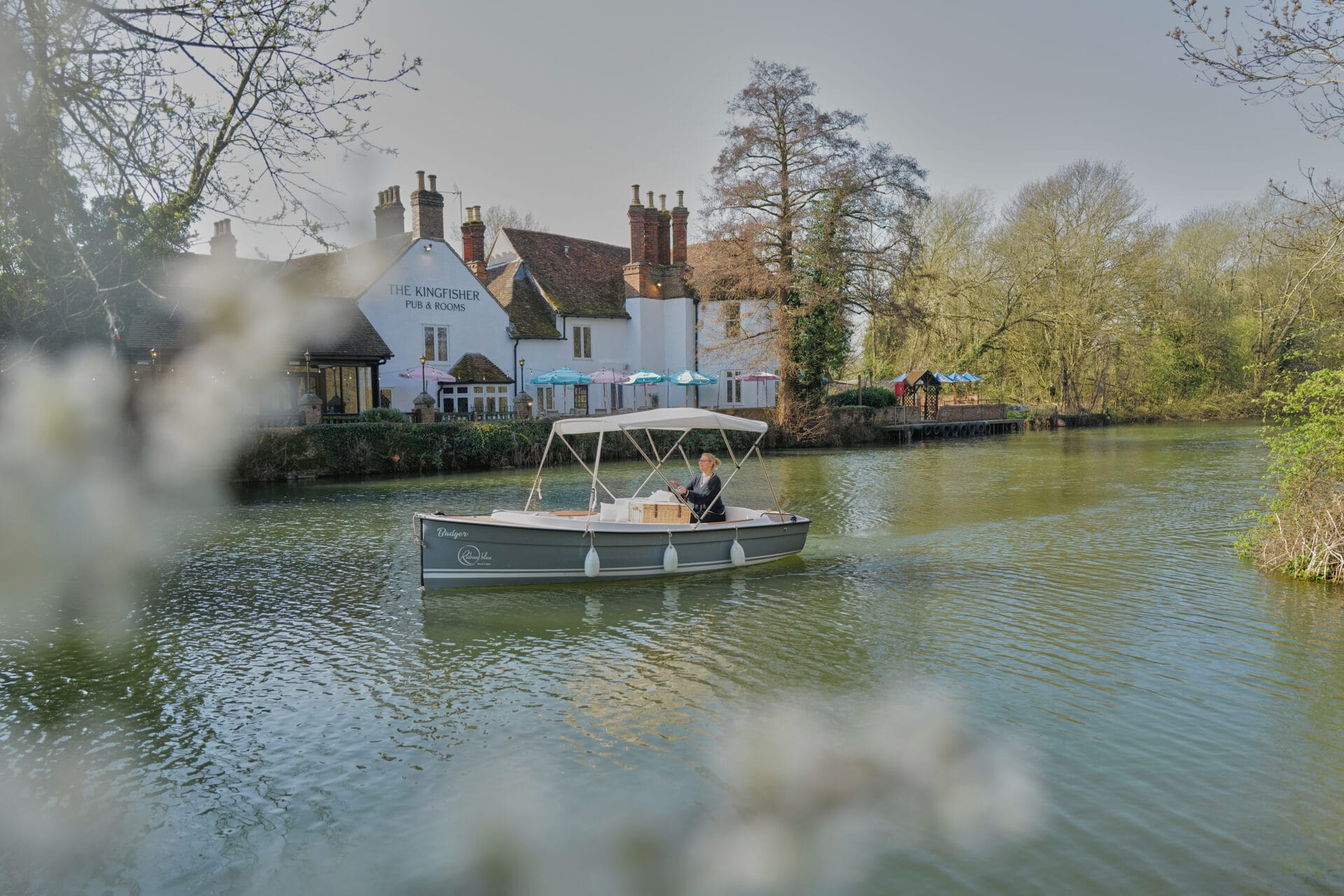 Don't disappear into a black hole... | Business MK The Kingfisher Bedford on the river
