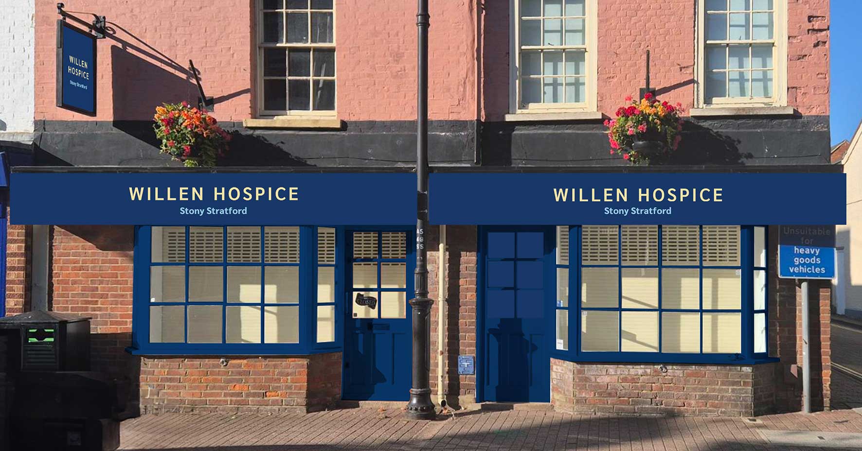 Artists impression of the shop in Stony Stratford
