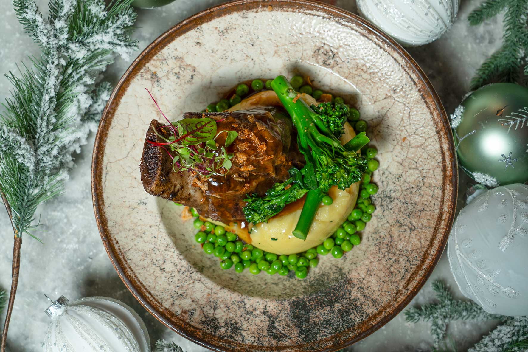 Festive dining at Blossom Room