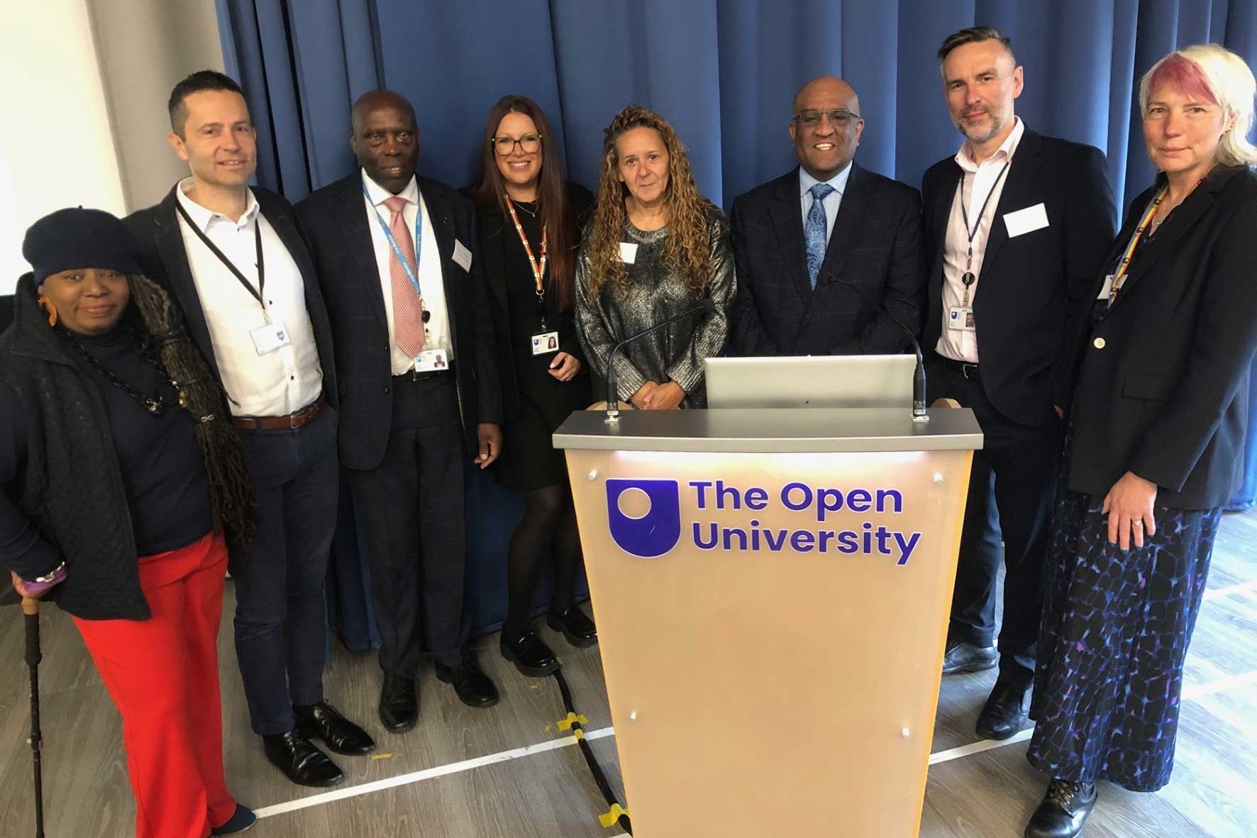 Professor Hugh McFaul with Thames Valley Police at Milton Keynes campus