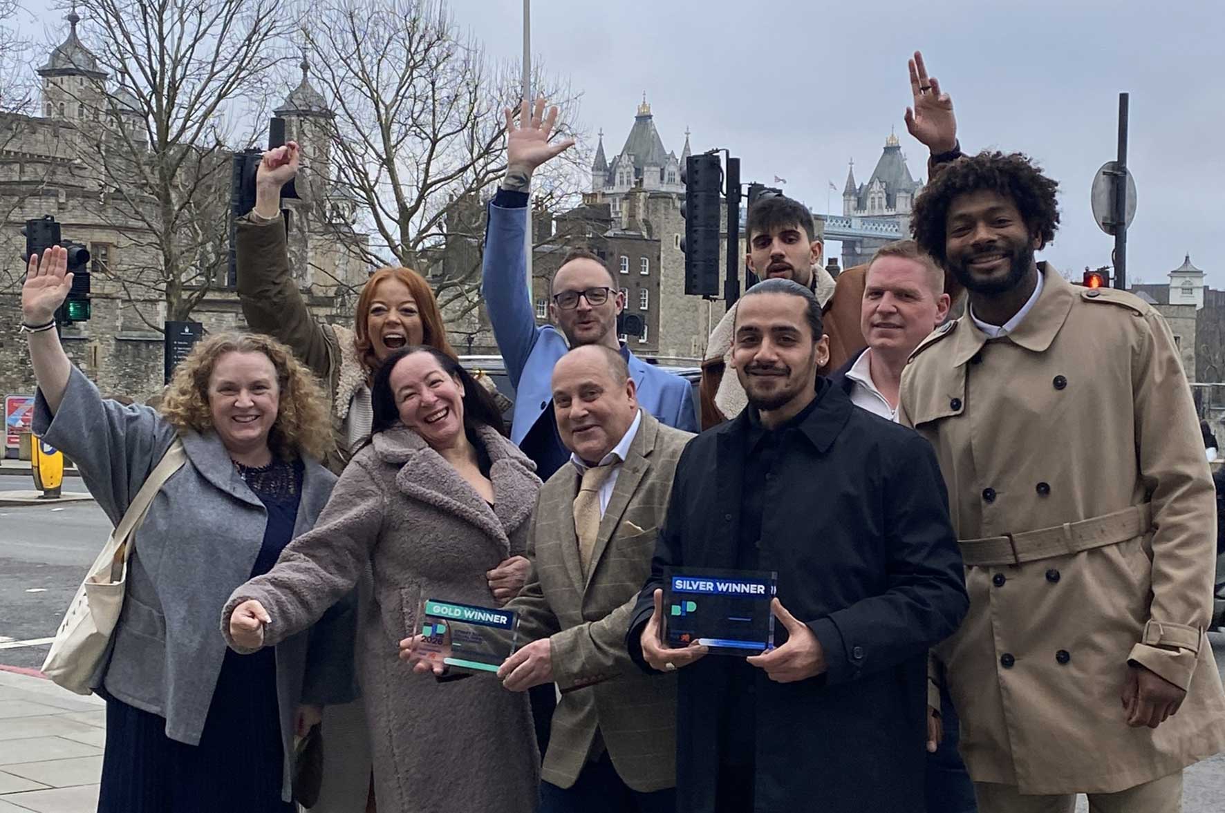 Milton Keynes BID team at the National BID Awards 2026