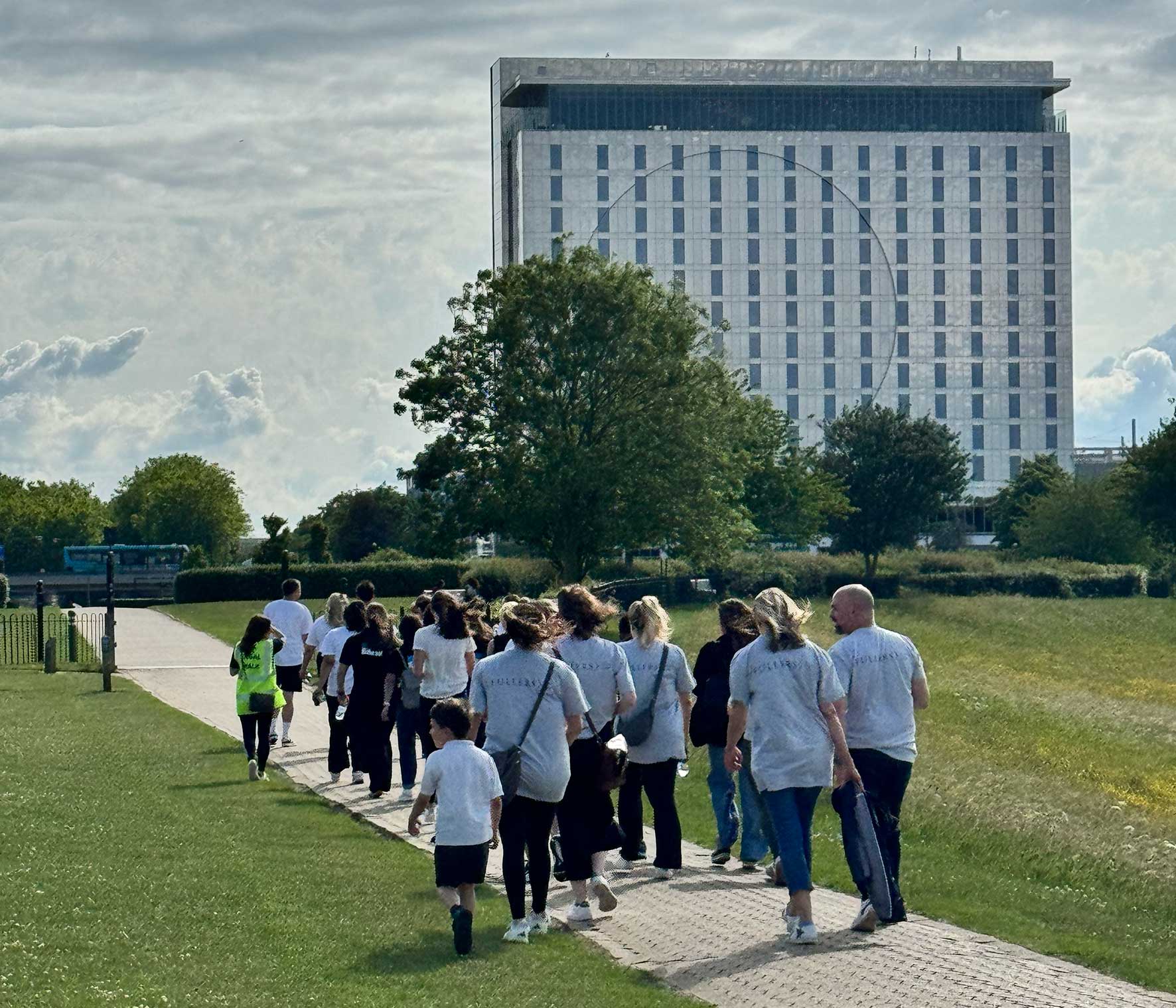 walkers on the MK Legal way 2005