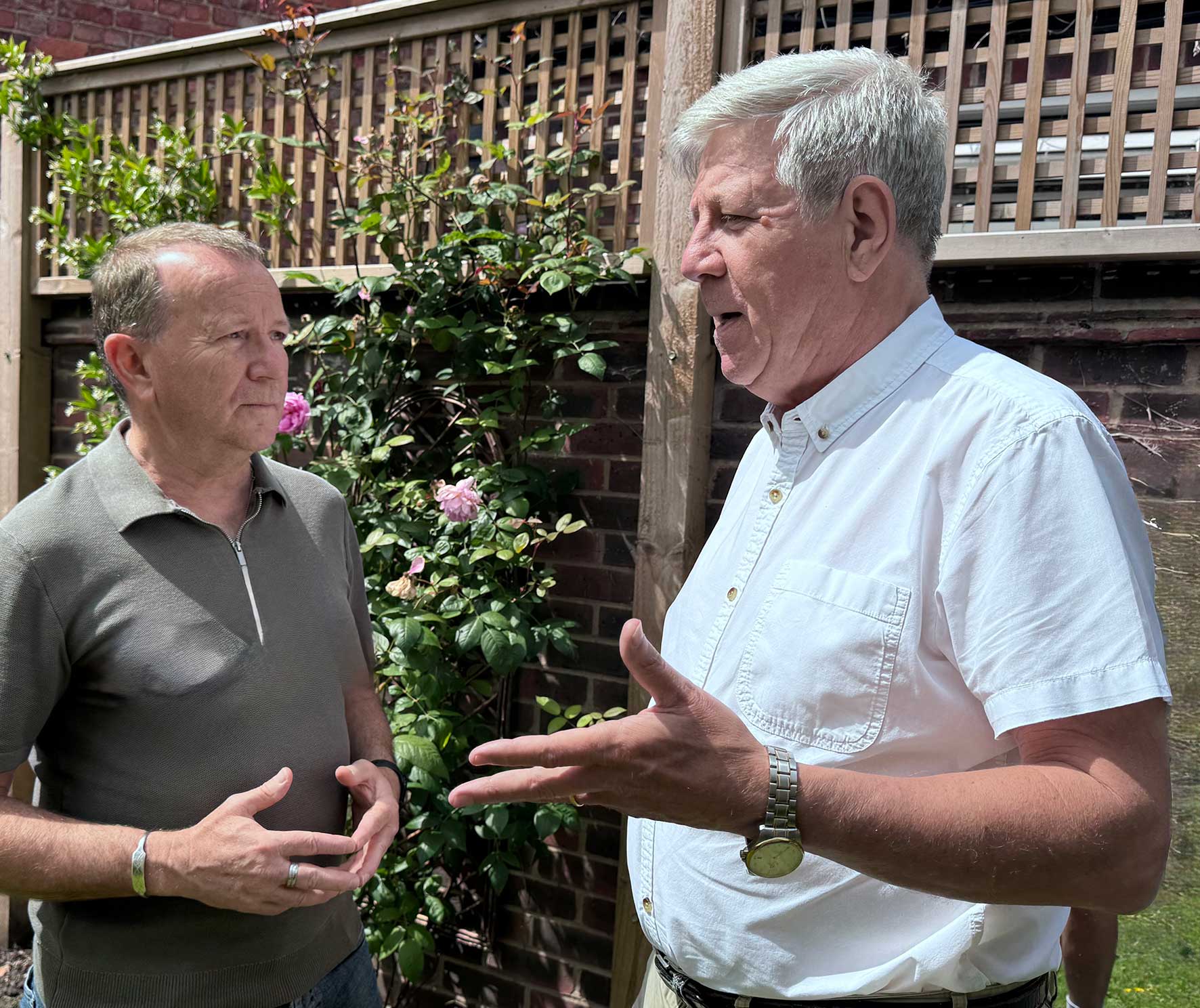 Freddie Guilmard with with Professor Adrian Furnham 2 | Business MK Freddie Guilmard with with Professor Adrian Furnham