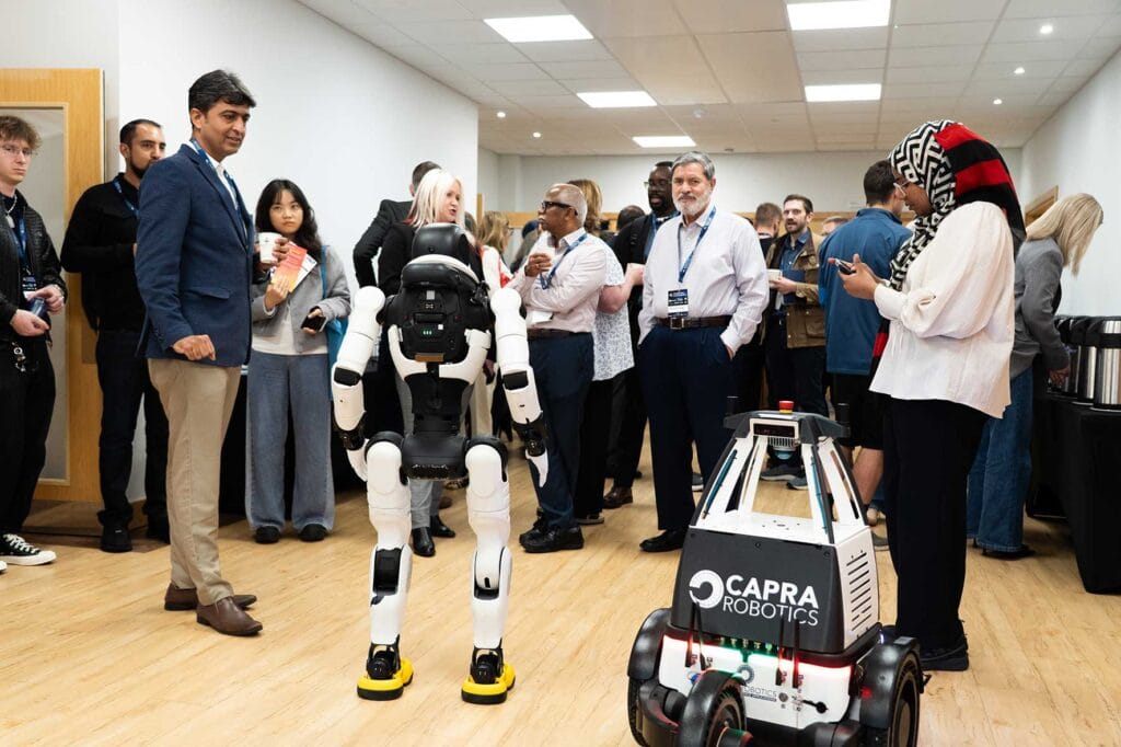 Robots at the previous Accelerating Ai Conference in Milton Keynes