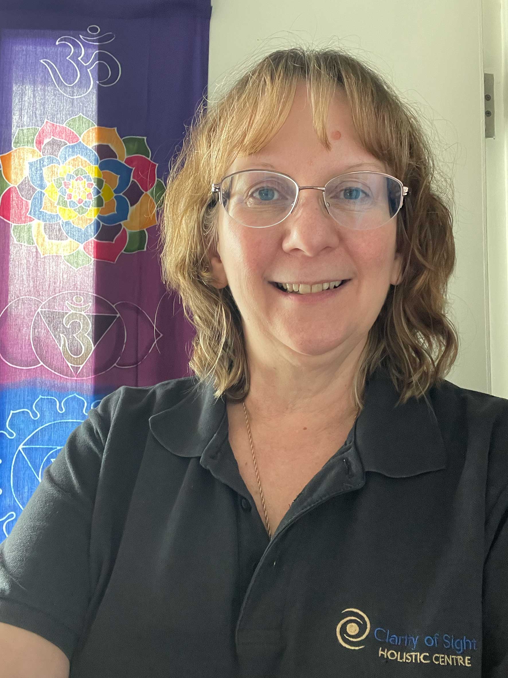 Penny Alterskye, founder of Clarity of Sight Holistic Centre at Milton Keynes Business Centre.