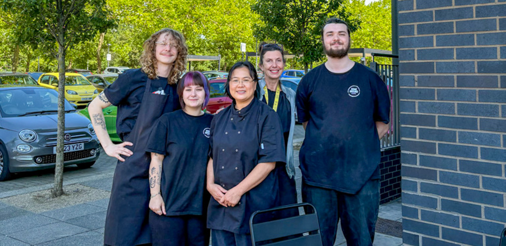 The HomeGround team at YMCA South Midlands in Milton Keynes